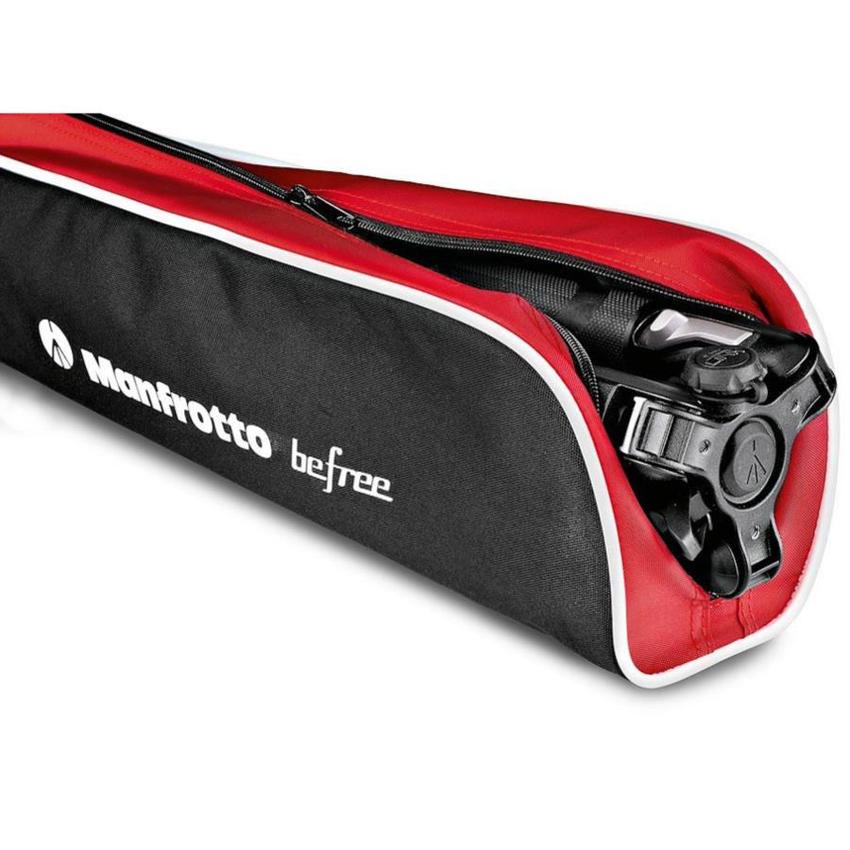 MANFROTTO Befree Advanced Alu Reisestativ Twist mit Kugelkopf, schwarz, inkl. Tragetasche