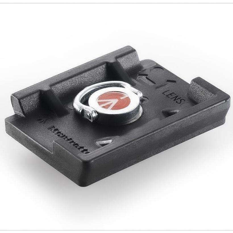 MANFROTTO Polymer Schnellwechselplatte mit 1/4 Schraube 
