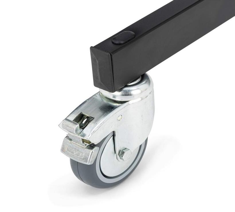 MANFROTTO BLACK SMALL BRAKE BASE WITH BRAKED WHEELS SMALL STUDIO FOLD/BASE ONLY W/BRAKED WHEELS