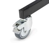 MANFROTTO BLACK SMALL BRAKE BASE WITH BRAKED WHEELS SMALL STUDIO FOLD/BASE ONLY W/BRAKED WHEELS