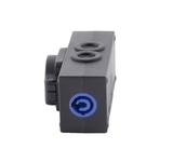 RigPortL1S1 - BreakoutBox mit einer seitlichen Schukosteckdose