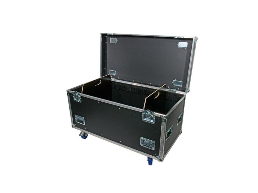 Case Packmaßcase 1200x600x600, schwarz, heavy duty inkl. Rollen,  (mit Rollen ca. 100 mm hoch)
