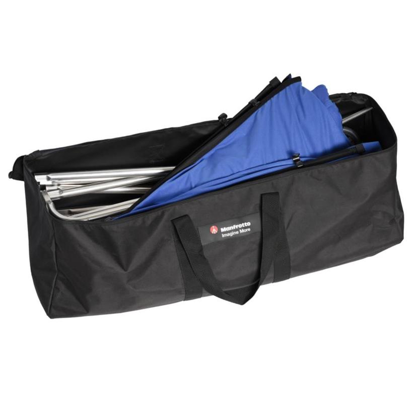 MANFROTTO Chroma Key FX Background Blue 4m x 2.9m (Kit mit Stoff und Rahmen)