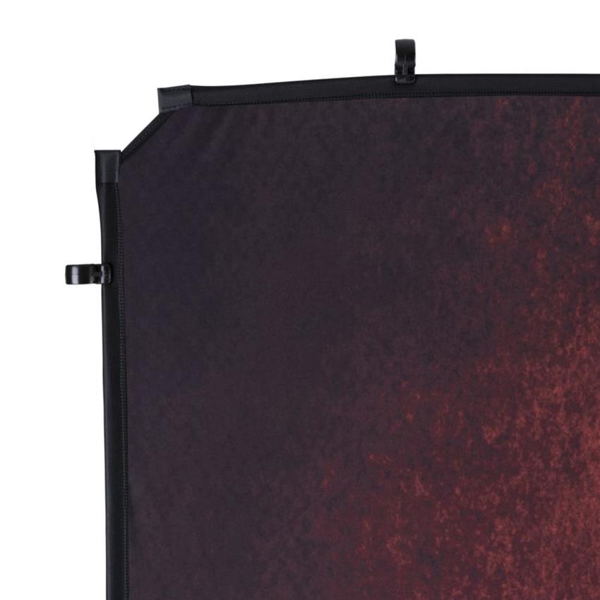 Manfrotto EzyFrame Vintage Cover Crimson,2x2,3m Bespannung im Vintage-Stil, Farbe: Purpurrot, OHNE Rahmen und Tasche