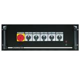 ChainMaster Handsteuerung D8, 4-Kanal, Basic, IN CEE16/5 4 Anwahlschalter Heben/Senken, Hauptwahlschalter,