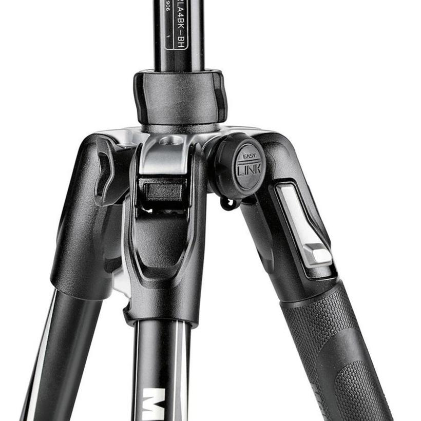 MANFROTTO Befree Advanced Alu Reisestativ Twist mit Kugelkopf, schwarz, inkl. Tragetasche