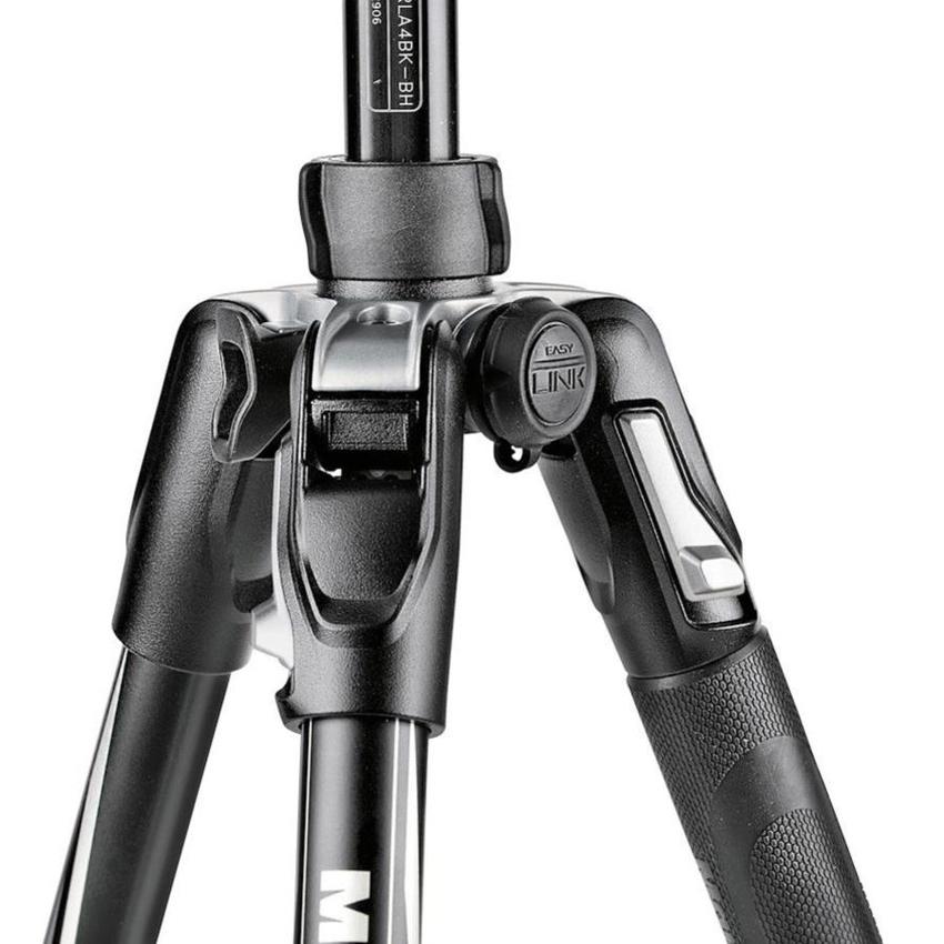 MANFROTTO Befree Advanced Alu Reisestativ Twist mit Kugelkopf, schwarz, inkl. Tragetasche