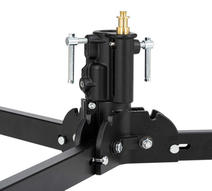 MANFROTTO BLACK SMALL BRAKE BASE WITH BRAKED WHEELS SMALL STUDIO FOLD/BASE ONLY W/BRAKED WHEELS
