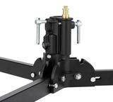 MANFROTTO BLACK SMALL BRAKE BASE WITH BRAKED WHEELS SMALL STUDIO FOLD/BASE ONLY W/BRAKED WHEELS