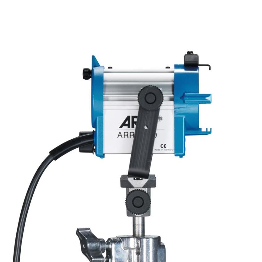 ARRI 150, 150W, MAN, Dimmer, blau/silber, Schuko, Kabel 3.5m, 4-FT, FFR, 90-250V