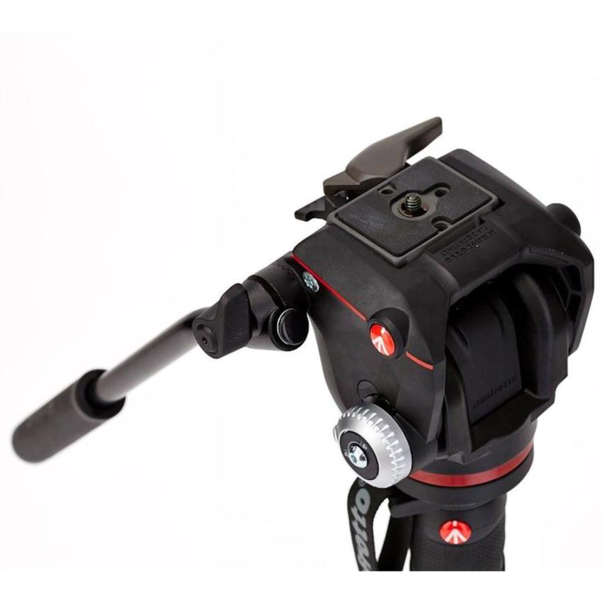 MANFROTTO XPRO Alu Video-Einbeinstativ mit 2-Wege-Neiger 4 Segmente