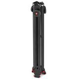 MANFROTTO Videokopf 509 mit Stativ 645 Fast Twin Carbon und Tasche