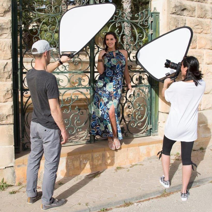 Lastolite Trigrip Difflector (Diffuser+Soft Silber) 75cm 