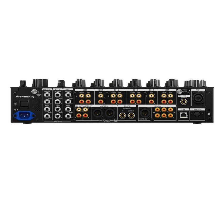 Pioneer DJM-V10LF, 6-Kanal-Profi-DJ-Mixer ***mit langen 60mm Fadern*** / ohne Crossfader!!!