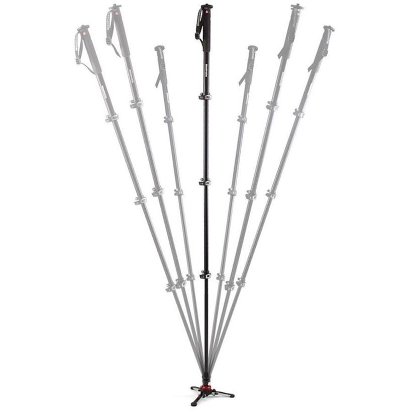 MANFROTTO XPRO Alu Video-Einbeinstativ 4 Segmente