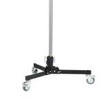 MANFROTTO BLACK SMALL BRAKE BASE WITH BRAKED WHEELS SMALL STUDIO FOLD/BASE ONLY W/BRAKED WHEELS