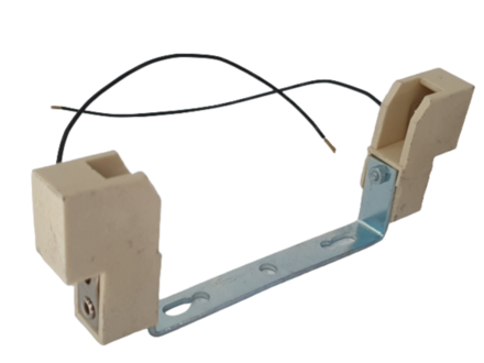 Ultralite Sockel R7S 117mm, für z.B Ultralite Fluter 500W Doppel Sockel im Metallbügel PL10 (PL01)