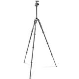 MANFROTTO Befree Advanced Alu Reisestativ Twist mit Kugelkopf, schwarz, inkl. Tragetasche