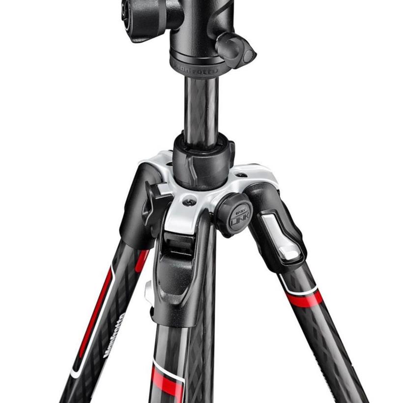 MANFROTTO Kit Twist aus Befree Advanced Carbon Reisestativ, Kugelkopf & Schnellwechselplatte, Tragetasche