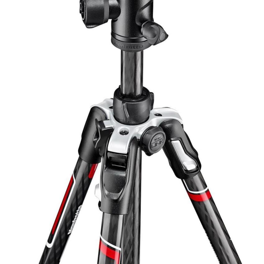 MANFROTTO Kit Twist aus Befree Advanced Carbon Reisestativ, Kugelkopf & Schnellwechselplatte, Tragetasche
