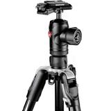 MANFROTTO Befree Advanced Alu Reisestativ Twist mit Kugelkopf, schwarz, inkl. Tragetasche