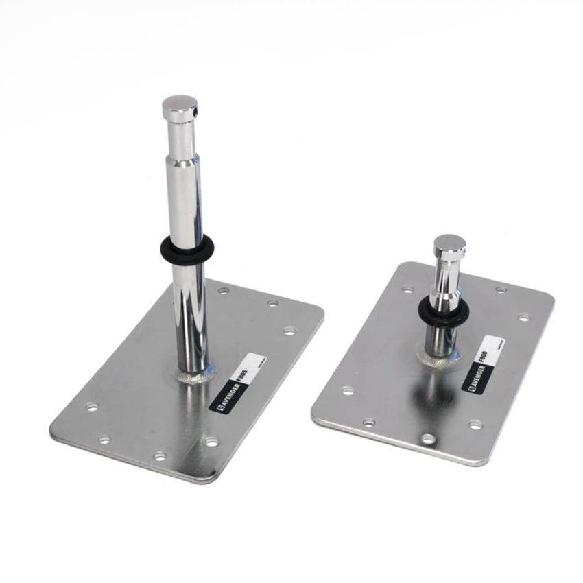 MANFROTTO 6" BABY WALL PLATE Montageplatte mit 15,2cm langem, 16mm Spigot