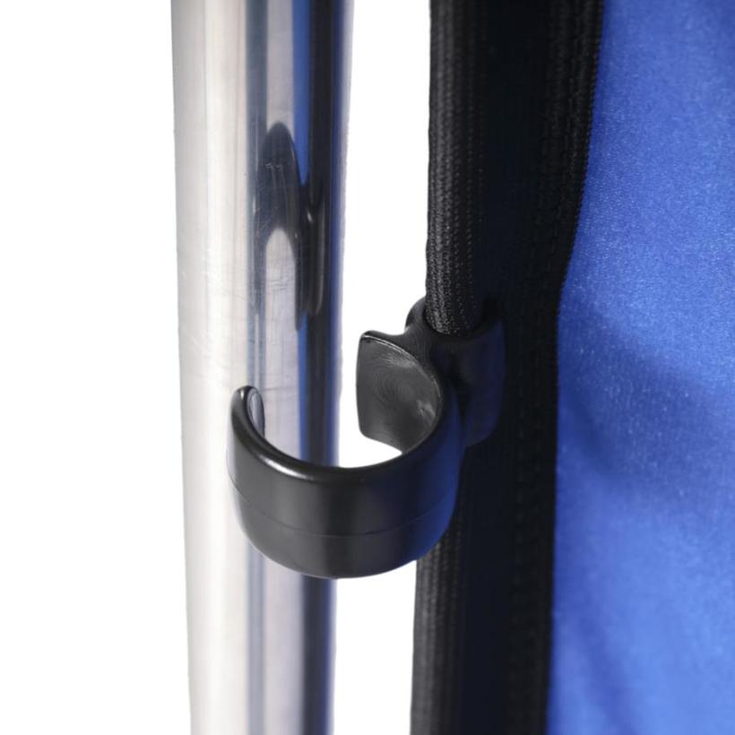 MANFROTTO Chroma Key FX Background Blue 4m x 2.9m (Kit mit Stoff und Rahmen)