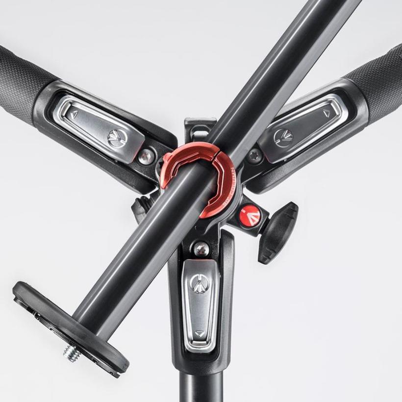 MANFROTTO 190XPRO Alu Stativ QPL, 4 Segmente max. Höhe: 160cm, max. Belastung: 7kg