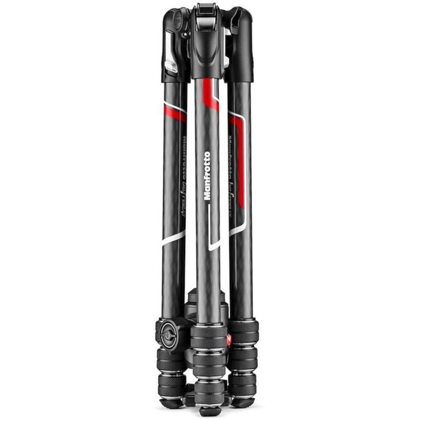 MANFROTTO Befree GT Alu Reisestativ Twist mit Kugelkopf 4 Segmente