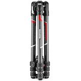 MANFROTTO Befree GT Alu Reisestativ Twist mit Kugelkopf 4 Segmente