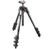 MANFROTTO 190 Carbon Stativ QPL, 4 Segmente 