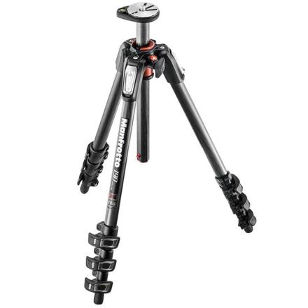 MANFROTTO 190 Carbon Stativ QPL, 4 Segmente 
