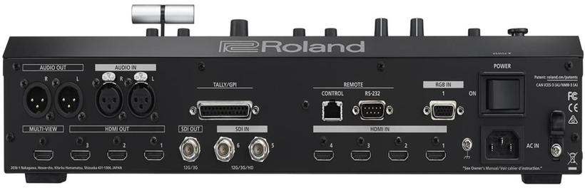 Roland V-600UHD 4K HDR Multi-format Video Switcher 4x HDMI in, 2x SDI in, 3x HDMI out, 1x SDI out