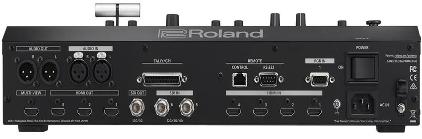 Roland V-600UHD 4K HDR Multi-format Video Switcher 4x HDMI in, 2x SDI in, 3x HDMI out, 1x SDI out
