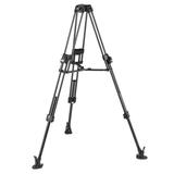 MANFROTTO Videokopf Nitrotech 608 mit Stativ 645 Fast Twin Carbon und Tasche