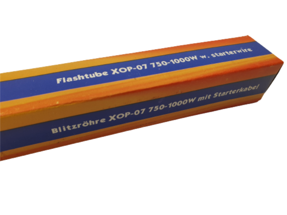 XOP 7 Stroberöhre OMNILUX, inklusive montiertem Zünddraht Leuchtmittel für Strobe *** RESTPOSTEN ***