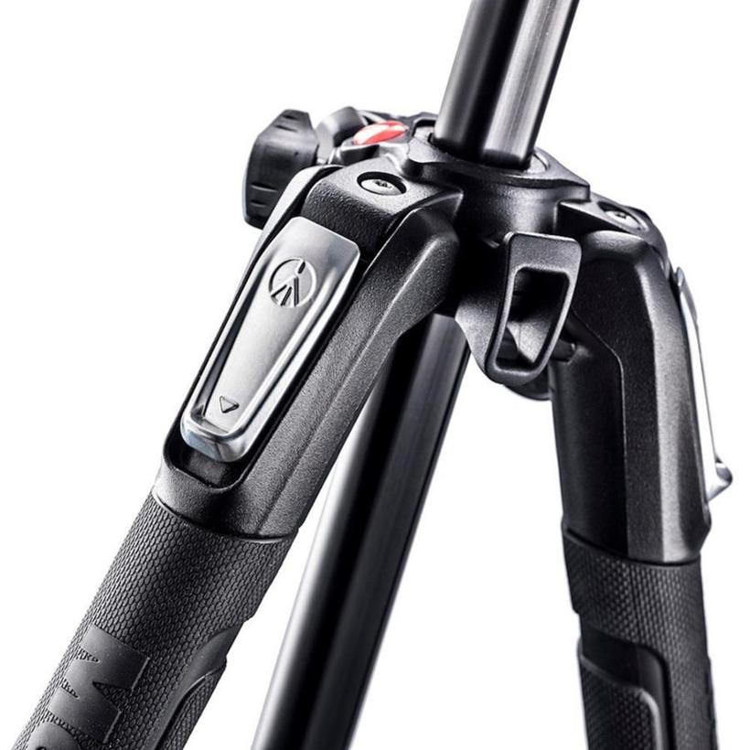 MANFROTTO 190X Alu Stativ QPL, 3 Segmente max. Höhe: 160cm, max. Belastung: 7kg