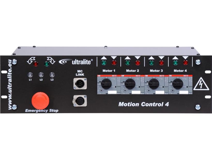 Ultralite Motorkontroller 4 Kanal-Set incl. Handst. 4-fach mit 15m Steuerkabel, 1x Splitbox