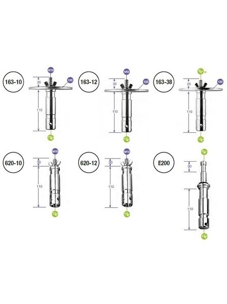 1 1/8" Male Adapter (28mm)