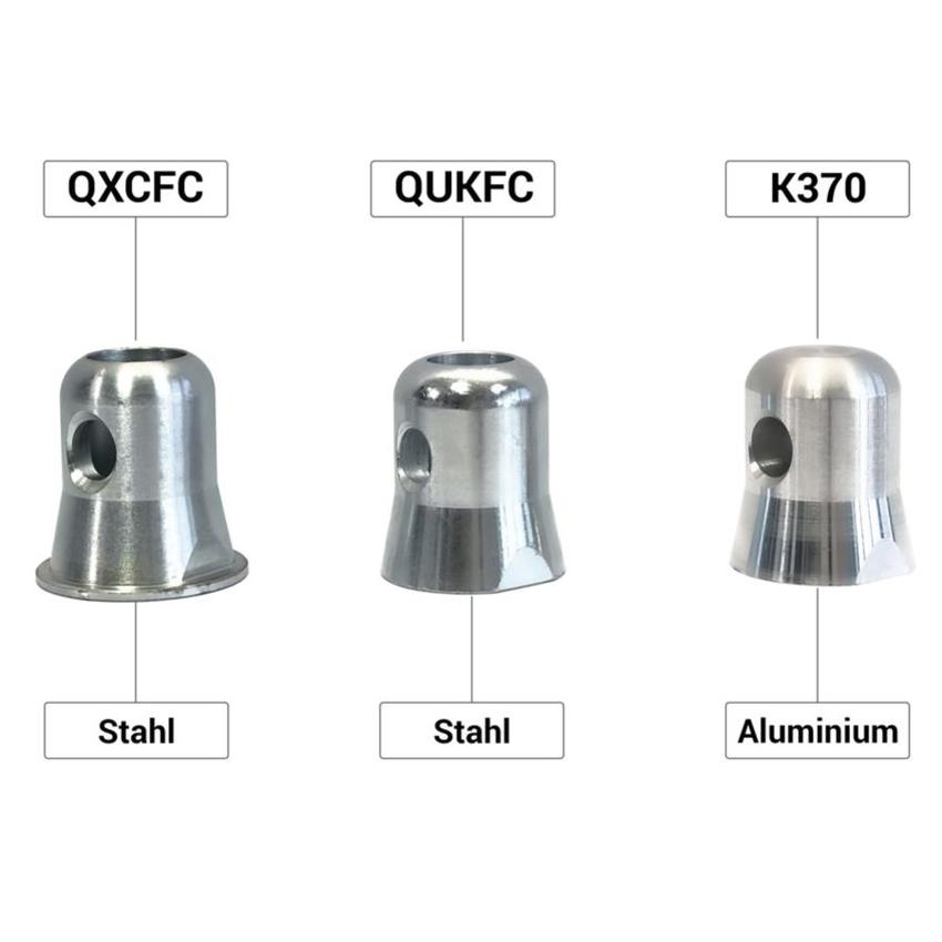 Litec K370                (inkl. M10 Senkkopf-Schraube) Half truss spigot + 1 steel pin + 1 R-spring (not for Dado)