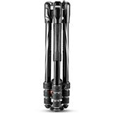 MANFROTTO Befree Advanced Alu Reisestativ Twist mit Kugelkopf, schwarz, inkl. Tragetasche