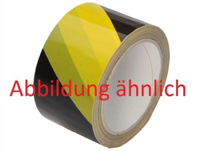 Gaffer Tape Gerband 412 gelb/schwarzes Warnband/Klebeband aus PP 50mm breit, 66m lang
