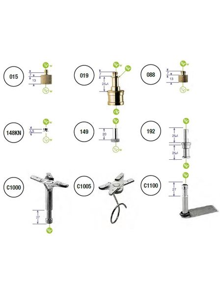 Sonstige Adapter & Gewindebolzen