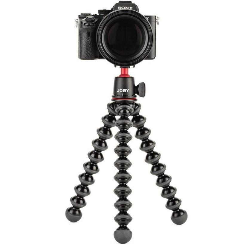 JOBY GorillaPod 3K Stativ Kit, Leichtes professionelles Stativ für DSLR- und spiegellose Kameras