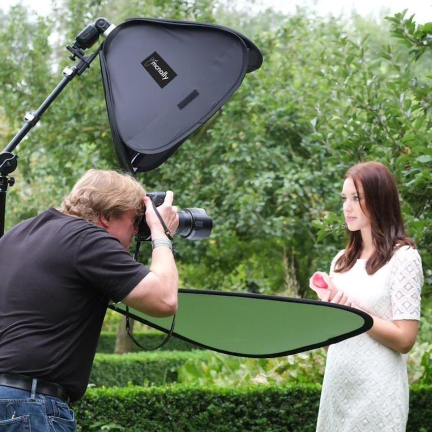 Manfrotto Joe McNally Ezybox Hotshoe 54 x 54cm weiß