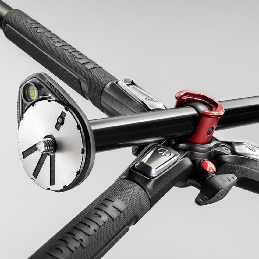 MANFROTTO 190XPRO Alu Stativ QPL, 4 Segmente max. Höhe: 160cm, max. Belastung: 7kg