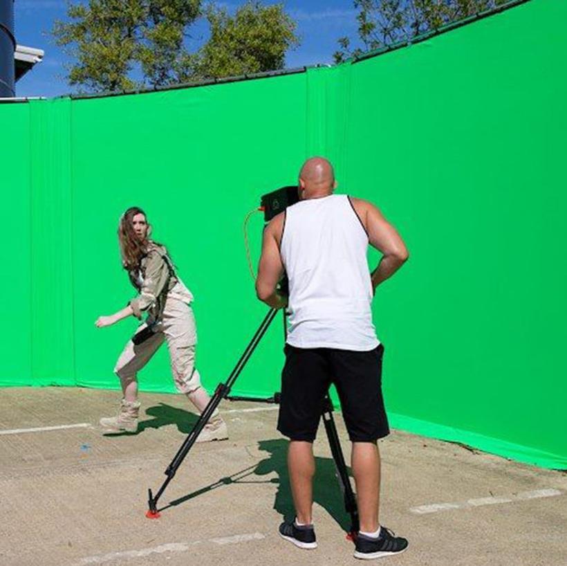 Lastolite StudioLink Chroma Key Green Stoffbezug 3 x 3m (ohne Rahmen!)