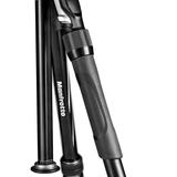 Befree 2N1 Alu, Klemmverschluss, integriertes Einbeinstativ Reisestativ QPL mit Tragetasche