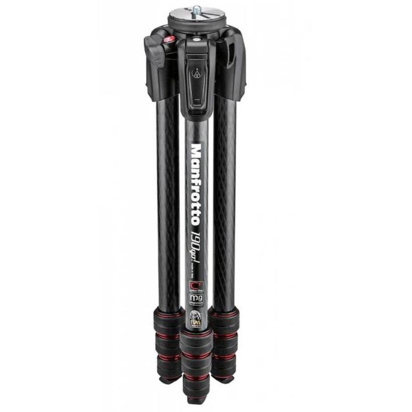 MANFROTTO 190go! Carbon Stativ Twist, 4 Segmente 