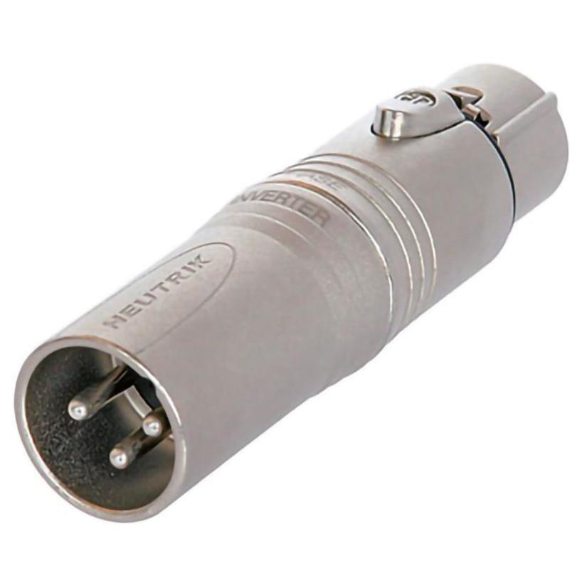 Neutrik 3pol-XLR Kabelstecker - 5pol-XLR Kabelbuchse Serie: Adapter XLR-3-KA-ST/XLR-5-KA-BU